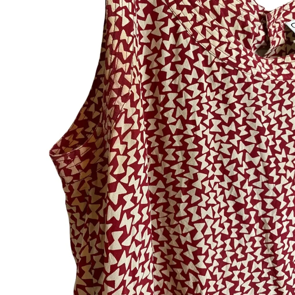 Chanel Boutique Vintage Bow Print Top
